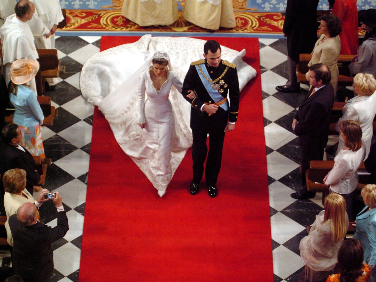 Boda de Letizia y Felipe - Alfombra Roja